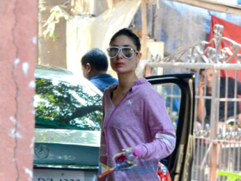 Kareena Kapoor Khan spotted at the gym in Bandra