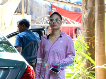 Kareena Kapoor Khan spotted at the gym in Bandra