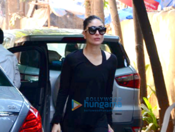 Kareena Kapoor Khan spotted outside the gym in Bandra