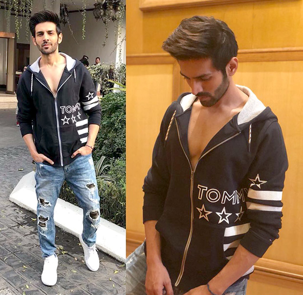 Kartik Aaryan gets his swag on point with smart casuals for Sonu Ke Titu Ki Sweety promotions