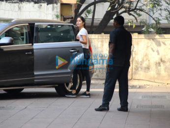 Katrina Kaif snapped outside her gym