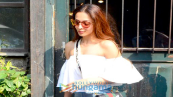 Malaika Arora snapped at Pali Village Cafe in Bandra