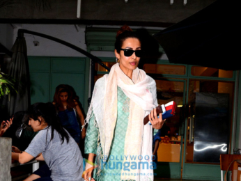 Malaika Arora spotted at The Kitchen Garden in Bandra