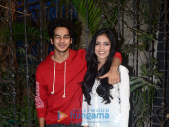Malavika Mohanan and Ishaan Khattar snapped in Mumbai