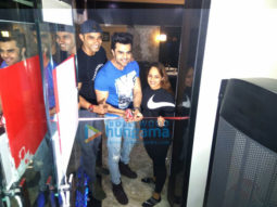 Manish Paul snapped at pilates studio launch