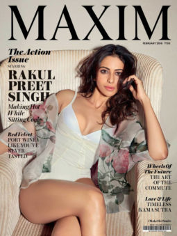 Rakul Preet On The Cover Of Maxim