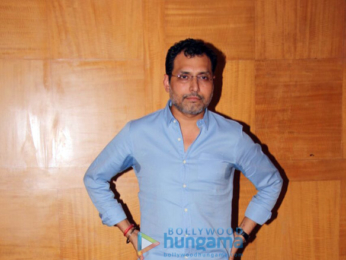 Neeraj Pandey and Naseeruddin Shah promote Aiyaary at Sun & Sand, Juhu