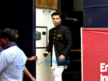 Nushrat Bharucha and Kartik Aaryan snapped on the sets of India's Next Superstars
