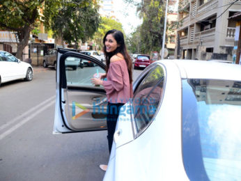 Pooja Chopra and Shama Sikander spotted at Bombay Salad in Bandra