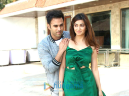 Pulkit Samrat and Kriti Kharbanda snapped promoting ‘Veerey Ki Wedding’