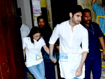 Sara Ali Khan, Harshvardhan Kapoor and others snapped at Anil Kapoor's residence