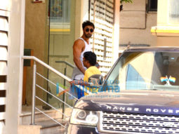 Ranbir Kapoor spotted after dance rehearsal in Khar