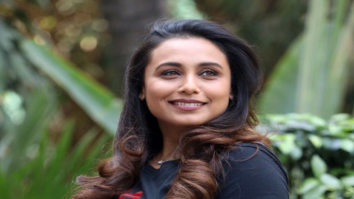 Rani Mukerji snapped during Hichki promotions