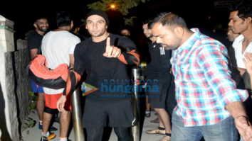Ranveer Singh snapped at a football ground in Bandra