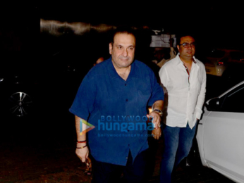 Rishi Kapoor, Neetu Kapoor, Karisma Kapoor and others grace Randhir Kapoor's birthday bash in Bandra