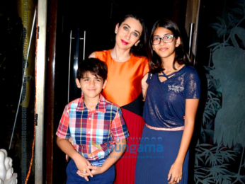 Rishi Kapoor, Neetu Kapoor, Karisma Kapoor and others grace Randhir Kapoor's birthday bash in Bandra