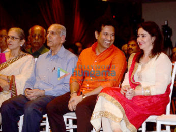 Sachin Tendulkar and Anjali Tendulkar snapped attending a book launch