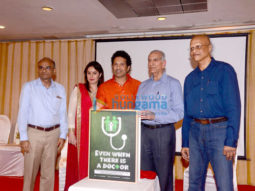 Sachin Tendulkar and Anjali Tendulkar snapped attending a book launch