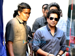 Sachin Tendulkar snapped in Bandra