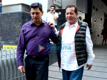 Salim Khan and family spotted at Hakassan