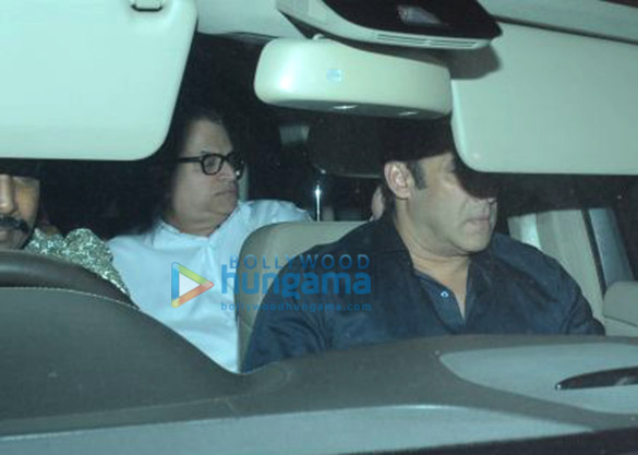 salman khan and ramesh s taurani snapped at sridevis residence 2
