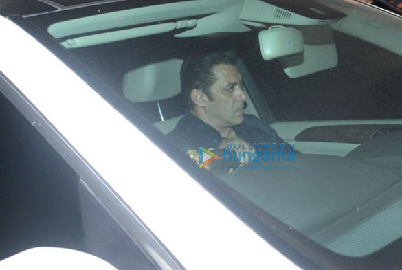 Salman Khan and Ramesh S Taurani snapped at Sridevi’s residence