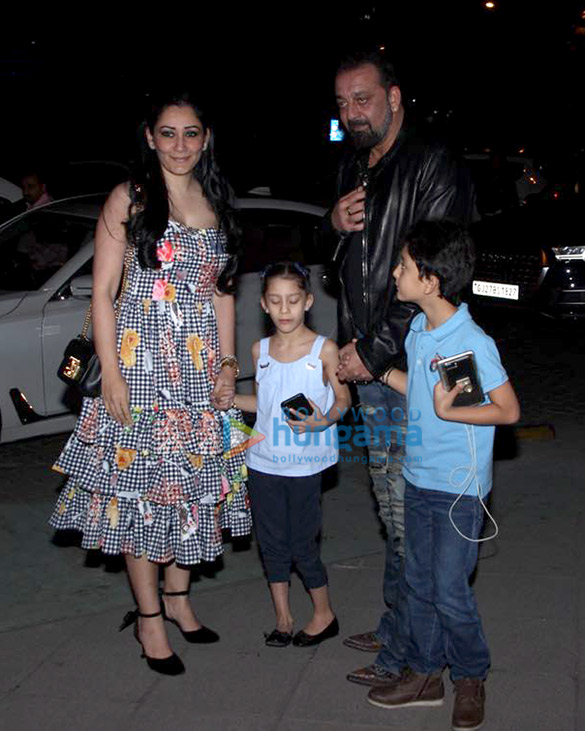 sanjay dutt snapped with family spotted at yauatcha bkc 1