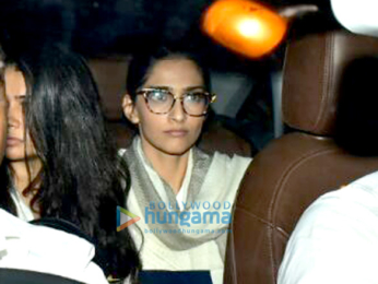 Sara Ali Khan, Harshvardhan Kapoor and others snapped at Anil Kapoor's residence