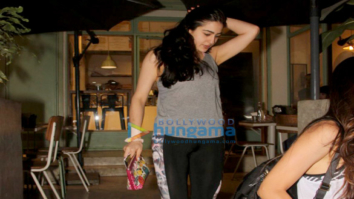 Sara Ali Khan spotted at The Kitchen Garden in Bandra