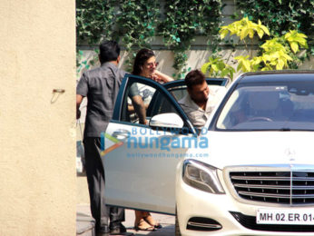 Shahid Kapoor and Jacqueline Fernandez spotted at the gym