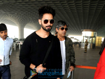 Shahid Kapoor, Zareen Khan and others snapped at the airport