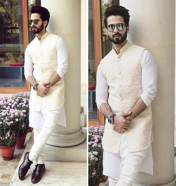 Shahid Kapoor birthday special: In Tisa Studio kurta set for a wedding in Delhi