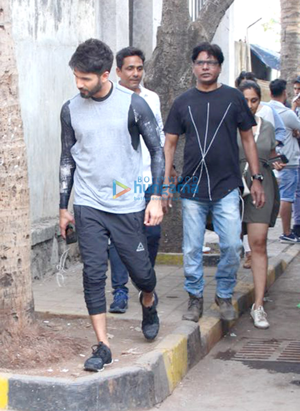 shahid kapoor spotted at reset gym 1