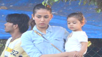 Shahid Kapoor’s wife Mira Rajput snapped with their daughter Misha Kapoor at a garden in Bandra