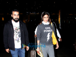 Shilpa Shetty, Raj Kundra and others snapped at the airport