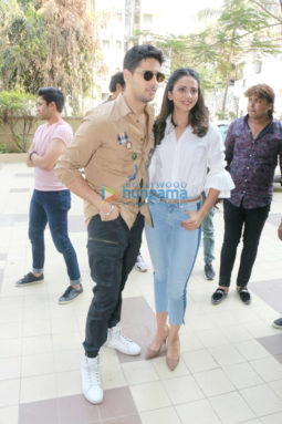 Sidharth Malhotra attends the launch of Carnival Cinema Lounge in Andheri