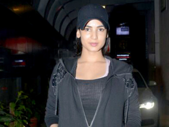Sonal Chauhan snapped outside her gym in Khar