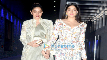 Sridevi and Janhvi Kapoor snapped at Hakkasan in Bandra