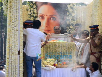 Sridevi's mortal remains leave Celebration Sports Club