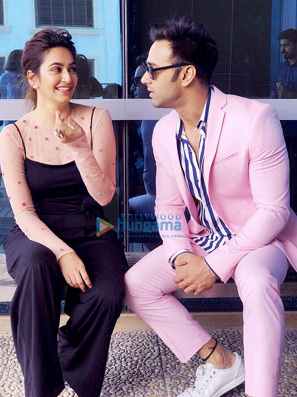 star cast of veerey ki wedding snapped during promotions in mumbai 3