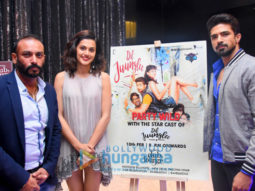 Taapsee Pannu and Saqib Saleem promote ‘Dil Juunglee’ at The Theatre Club & Lounge