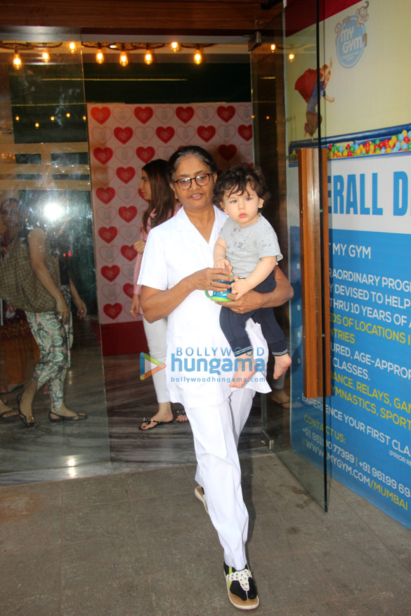 taimur ali khan snapped at his gym 5