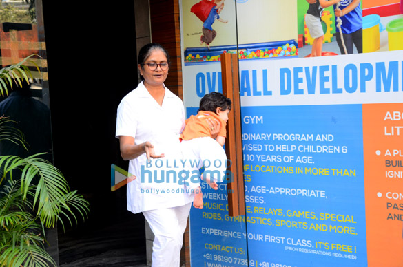 Taimur Ali Khan snapped in Mumbai Taimur Ali Khan snapped in Mumbai