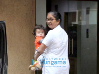 Taimur Ali Khan spotted in Bandra