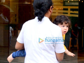 Taimur Ali Khan spotted with his nanny