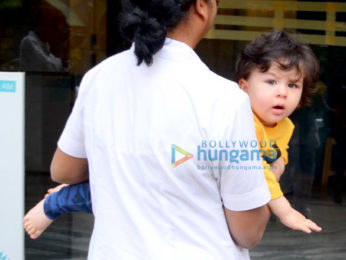 Taimur Ali Khan spotted with his nanny