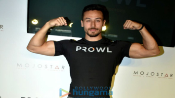 Tiger Shroff snapped at an event to preview their active lifestyle brand