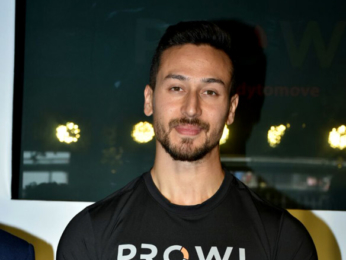 Tiger Shroff snapped at an event to preview their active lifestyle brand