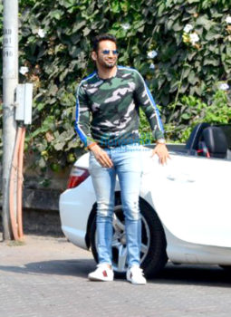 Upen Patel spotted at the Otters Club in Bandra