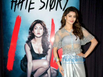 Urvashi Rautela snapped at the T- Series office in Andheri